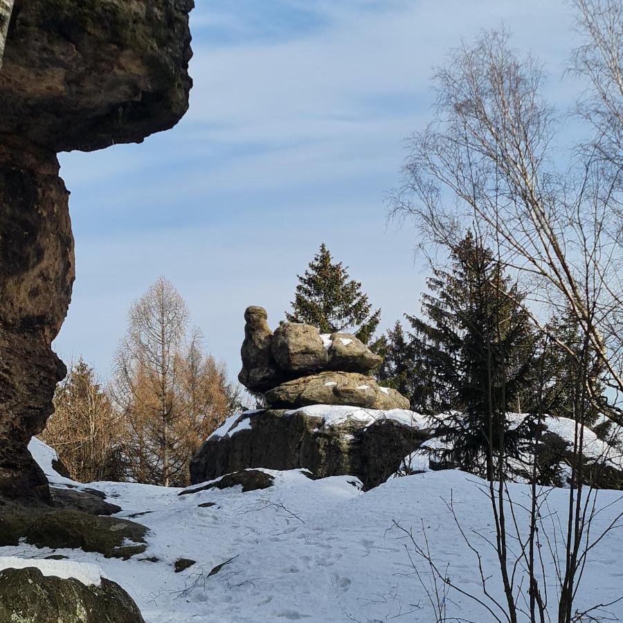 Urlaubsdomizil Am Toepfer - Ferienwohnungen In Olbersdorf 外观 照片